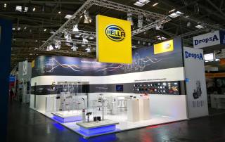 Messestand Hella