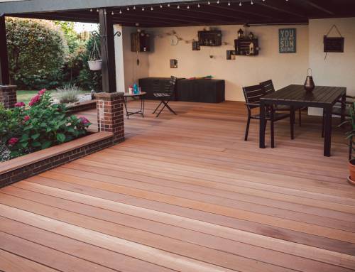 Terrasse in zwei Minuten